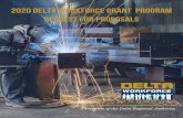 2020 DWP RFP Cover - Delta Regional Authority · 2020. 8. 12. · 2020 Delta Workforce Grant Program Requests for Proposals 2020 Delta Workforce Program: Request for Proposals (RFP)