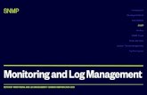 Monitoring and Log ManagementNETS1037 MONITORING AND LOG MANAGEMENT ©DENNIS SIMPSON 2016-2021 • The snmpd daemon provides access to system information using SNMP as the protocol