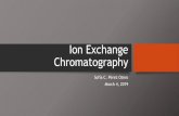 Ion Exchange Chromatography - Tinoco Lab Ion Exchange Chromatography â€¢Is a technique used to separate