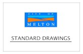 6 1 0 - City of Melton · 2017. 9. 13. · j.v 06/07 reviewed and updated 2000 standard drawings general notes melton city council specific kerb types n.t.s. engineering services