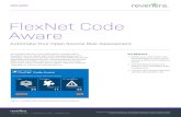 FlexNet Code Aware - Revenera · 2020. 7. 7. · Heartbleed and Apache Struts2? Like all developers, you’re most likely aware that hidden risks are on the rise, but that doesn’t