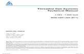 Threaded Gun Systems Technical ManualThreaded Gun Systems Technical Manual 1.562 - 7.000 inch MAN-TGS1-000 (R11) 12001 Cr 1000 Godley, Texas, 76044, USA Phone: +1 (817) 551-0540 Fax: