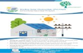 Rooftop Solar Photovoltaic (PV) Plant...Rooftop Solar Photovoltaic (PV) Plant A hybrid system optimises multiple sources of power: • During the sunshine hours, the loads are powered