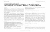 Pseudohypoparathyrodism vs. icho-rhino-r t phalangeal ...public-files.prbb.org/publicacions/ff675210-dea2... · revealed sacralization of the L5 vertebra and bilateral last-rib hypo-plasia.