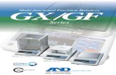 Multi-functional Precision Balances GX GF · 2019. 9. 27. · GX-12 GX-13 1) GX-02, GX-04 GX-06 and standard RS-232C cannot be used at the same time. 2) Factory installed option Quick
