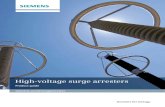 High-voltage surge arresters... · 2020. 12. 3. · Contents Definition of surge arresters 02 Siemens surge arresters for any requirement 04 Always the best solution 05 History timeline