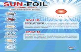 SN1-B-&-SN2-B-1 - YH Laminated Products · SUN-FOIL@ SNI-B is an upgraded version with 4 layered laminated foil made of a single-sided high quality reflective aluminium film bonded