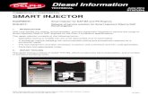 SMART INJECTOR TECHNICAL DT557(EN) - Autokelly · 2016. 4. 3. · Iris Licence DDQX122F Delphi Iris Software V1.017.01 or later Delphi Dual Logic Cable AE103/6 Hartridge HK1590 +