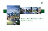 Banyan Tree Holdings · 2016. 7. 27. · rati g perf ge re. ra rmance banyan tree r rt highlights . operating per re p r s ) o a ce n t ee h, h . ope (he e n re i erf rman e sales