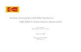 DICOM Conformance Statement - Carestream · 2018. 5. 1. · Kodak DirectView CR 850 Systems DICOM Conformance Statement CR System Software Version 3.4x.xx April 17, 2003 Document