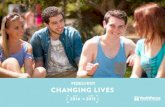 CHANGING LIVES...10 Progress Report: July 2014 - June 2015 | Changing Lives Partnerships & community engagement We thank the Western Australian Government, corporate partners and …