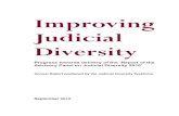 Improving Judicial Diversity · 2013. 7. 16. · Judiciary, the Judicial Appointments Commission (JAC), the Bar Council, the Law Society and The Chartered Institute of Legal Executives,