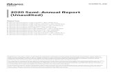 2020 Semi-Annual Report (Unaudited) - iShares › us › literature › semi-annual...ment, and posted solid returns, as the 10-year U.S. Treasuryyield (which is inversely related