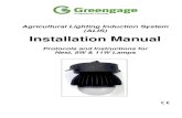 Agricultural Lighting Induction System (ALIS) Installation Manual...230Vac ALIS Installation manual 19/12/2017 9/12/20177 VERSION 4.34 CE PAGE 4 OF 17 2.0 Installation Procedures Introduction.