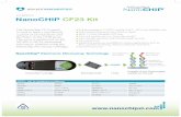 NanoCHIP CF23 Kit - Savyon Diagnostics...NanoCHIP CF23 Kit Full genotyping of 23 SNP’s and the PolyT - all in one Multiplex test. Fully automated process from DNA to result. Short