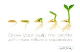 Grow your pulp mill profits - Alfa Laval...Decanter centrifuge Decanter and disc stack centrifuges Decanter centrifuges and high-speed separators are capable of separating one or two