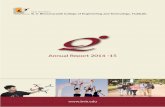 Annual Report 2014 -15 - bvb.edu › assets › annual-report-2014-15_web-version.pdfEntrance Examination (AIEEE – Management seats). Students willing to take admission in Architecture