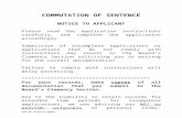 Texas Department of Criminal Justice App.doc · Web viewExcept in cases of treason and impeachment, upon the recommendation of the board, the governor may grant a commutation of sentence