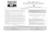 The Missouri ECKANKAR Newsletter - ECKANKAR. Missourieckankar-missouri.org › images › Public2020Q3.pdfECK Wisdom on Conquering Fear, p. 16 Through all ages, the ECK Masters have