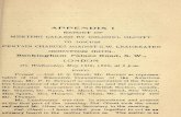 APPENDIX...APPENDIX I REPORT OF MEETING CALLED BYCOLONEL OLCOTT. TODISCUSS CERTAIN CHARGES AGAINST C.W. LEADBEATER GROSVENOR HOTEL, Buckingham Palaee Road, S.W., LONDON ...