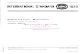 INTERNATIONAL STANDARD 1629...INTERNATIONAL STANDARD IS0 1629-1976 (E) Rubbers and latices - Nomenclature 1 1.1 This International Standard establishes a system of general classification