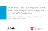 TOD-Tree: Task-Overlapped Direct Send Tree Image ...TOD-Tree: Task-Overlapped Direct Send Tree Image Compositing for Hybrid MPI Parallelism A.V.Pascal Grosset, Manasa Prasad, Cameron