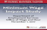 November 2017 - Washington, D.C....November 2017 1.1 BACKGROUND Passage of the Minimum Wage Act Revision of 1992 set the hourly minimum wage in the District of Columbia at $1.00 above