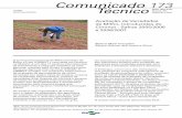 Comunicado 173 Técnico - COnnecting REpositories · 2013. 9. 10. · Avaliação de Variedades de Milho, Introduzidas do Cimmyt - Safras 2005/2006 e 2006/2007 173 ISSN 1806-9185