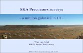SKA Precursors surveys - astro.u-strasbg.frastro.u-strasbg.fr/~bvollmer/PNCG-Workshop... · 36 12m parabolic antennas: collecting surface 4000 m2 multi-beam Phased Array Feeds: field-of-view