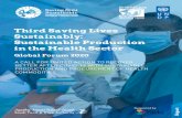 Third Saving Lives Sustainably: Sustainable Production in ...€¦ · 1 Tird Savin Lives Sustainably: Sustainable Production in te Healt Sector Global Forum 22 Abbreviations and Acronyms