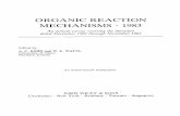ORGANIC REACTION MECHANISMS 1983 › download › 0000 › 5684 › 95 › L-G-0… · Reactions of Aldehydes and Ketones by M . I . Page ..... Reactions of Acids ... The condensation