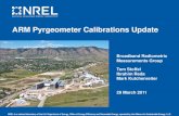 ARM Pyrgeometer Calibrations Update...(7a) EPLAB Re-cal for 10 PIRs for comparison with original results: Six (6) SIRS PIRs going to EPLAB as we speak 8 NATIONAL RENEWABLE ENERGY LABORATORY
