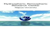 Hydrospheric Atmospheric Research Center Prof. Kenji ...1 Hydrospheric Atmospheric Research Center Prof. Kenji NAKAMURA, Director Foreword Earth is also referred to as the “Blue
