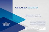 GUID 5203 - IFPP · 2019. 8. 9. · GUID 5203 s COOPERATION ON AUDITS OF INTERNATIONAL ENVIRONMENTAL ACCORDS 10) Second, environmental audits may help to develop competence. Concurrent,