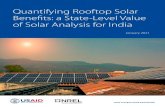 Quantifying Rooftop Solar Benefits: a State-Level Value of ...This work was authored, in part, by the National Renewable Energy Laboratory (NREL), operated by Alliance for Sustainable