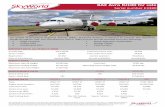 Serial number E3380 · 2020. 10. 7. · Avro RJ100 for sale. Serial number E3380 . This specification was prepared from the latest data made available to Skyworld Aviation and its