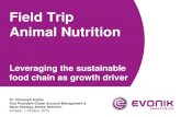 Field Trip Animal Nutrition - Evonik · 1 October, 2015 | Field Trip Animal Nutrition | Leveraging the sustainable food chain as growth driver Page 25 •Nutritional sustainability