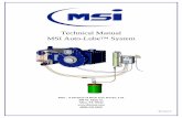 Technic anua l MSI Auto-Lube™ System - diwmsi.com · 2017. 3. 20. · y to take spe iodic inspec x Assembly tions may re stem. Some stem. If thi earing pre-ll help make moving any.