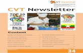 CVT Newsletter · 2019. 7. 2. · at UMFCCI, Yangon. Genius Coffee maker sponsored their best pro-duced coffee to the attendees of the event. Prof. Dr. U Aung Tun Thet first presented