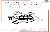 GCSE Edexcel Spanish International and Global dimensions · 2021. 1. 7. · International and Global dimensions ‘I can’ statements @MrBCurrier - International Languages Mayfield