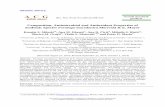 Composition, Antimicrobial and Antioxidant Properties of Endemic … 1/23-RNP-EO-1310... · 2018. 8. 22. · Properties of endemic species Ferulago macedonica209 Micevski & E. Mayer