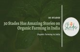 30 Stades Has Amazing Stories on Organic Farming in India