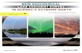 New geochemical lake sediment survey in Québec's extreme ...gq.mines.gouv.qc.ca/documents/examine/PRO201204/PRO201204.pdf · NEW GEOCHEMICAL LAKE SEDIMENT SURVEY IN QUÉBEC'S EXTREME