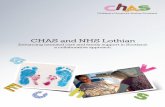 CHAS and NHS Lothian · 2019. 5. 13. · A CHAS Diana Children’s Nurse specialising in neonatal palliative care has been based in Simpson’s neonatal unit since June 2014. A CHAS