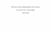 Distrito Escolar independiente de Everman Everman Joe C. Bean … · 2020. 5. 13. · 2 Implementar sistemas de apoyo con intervenciones inmediatas y enfocadas para subgrupos de SpEd