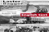 English text - Laster und Bagger€¦ · new Volvo FMX 6x4 with a divided box for palletised and loose freight. Andrea was the first ever apprentice of the company and they bought