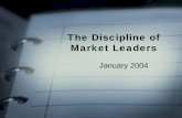 The Discipline of Market Leaders - Semantic Scholar...– Michael Treacy & Fred Wiersema – Worked for CSC Index – the fastest growing management consulting firm during the early