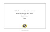 Water Resources Planning Department Projection Analysis Work … · 2017. 5. 26. · Water Resources Planning Department Projection Analysis Work Sheets for Dixon District 2015 Printed