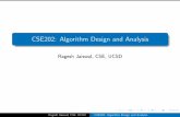 CSE202: Algorithm Design and Analysiscseweb.ucsd.edu/~rajaiswal/cse202/Notes/Week-10/lec-1.pdf · 2015. 11. 24. · An algorithm is said to be e cient if it runs in time polynomial