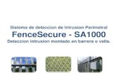 Sistema de deteccion de Intrusion Perimetral FenceSecure ...docs.euroma.es/descargas/manuales/SA1000.pdf · Sistema de Deteccion de intrusion perimetral. o SA1000 Analizador de doble